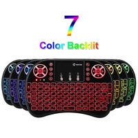 I8 Air Mouse, Mini Gaming Keyboard Wireless Keyboard Wireless Gaming Keyboard With USB Receiver RGB Backlight For Laptop PC