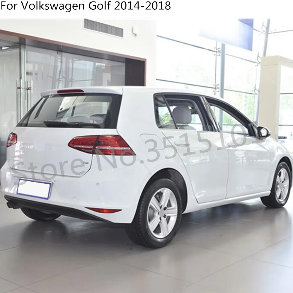 Rear Back Door License Tailgate Bumper Frame Plate Trim Lamp Trunk For Volkswagen VW Golf7 Golf 7 2014 2015 2016 2017 2018 2019 - view 6