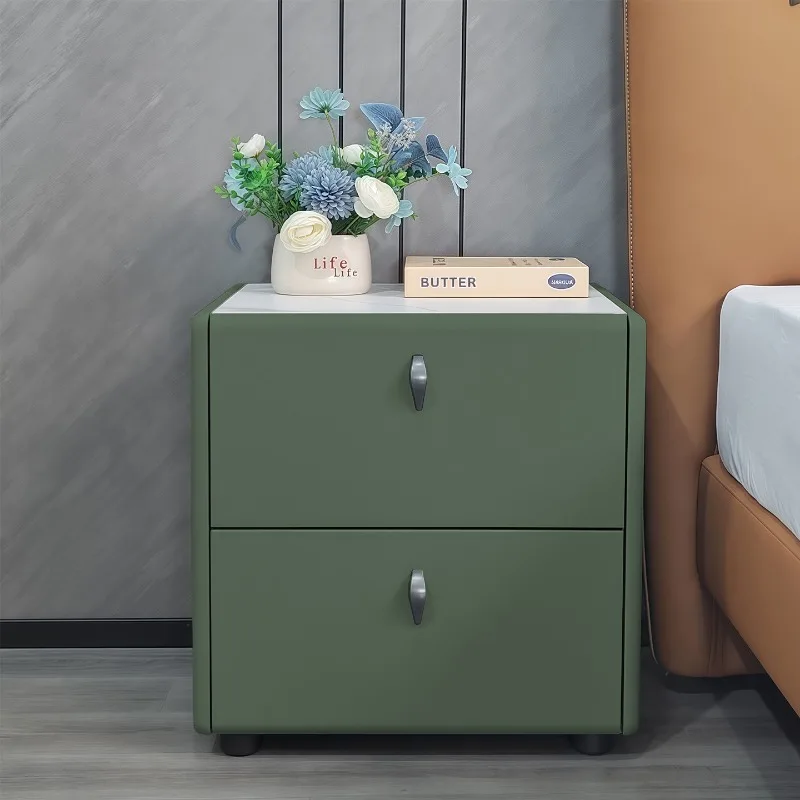 

Прикроватная тумба Librero: Роскошная деревянная тумбочка с выдвижными ящиками для спальни, современная и стильная мебель для хранения вещей