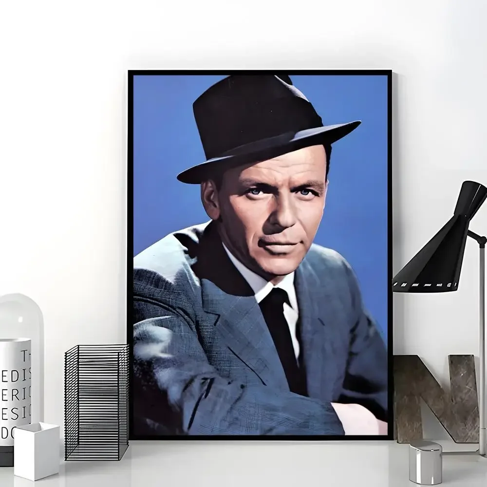 Classic Singer Frank Sinatra Poster Aesthetic Dorm & Bedroom Wall Art Decor