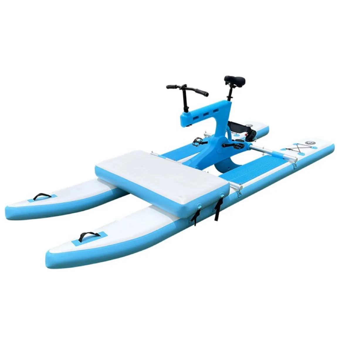 

Single inflatable outdoor water bike