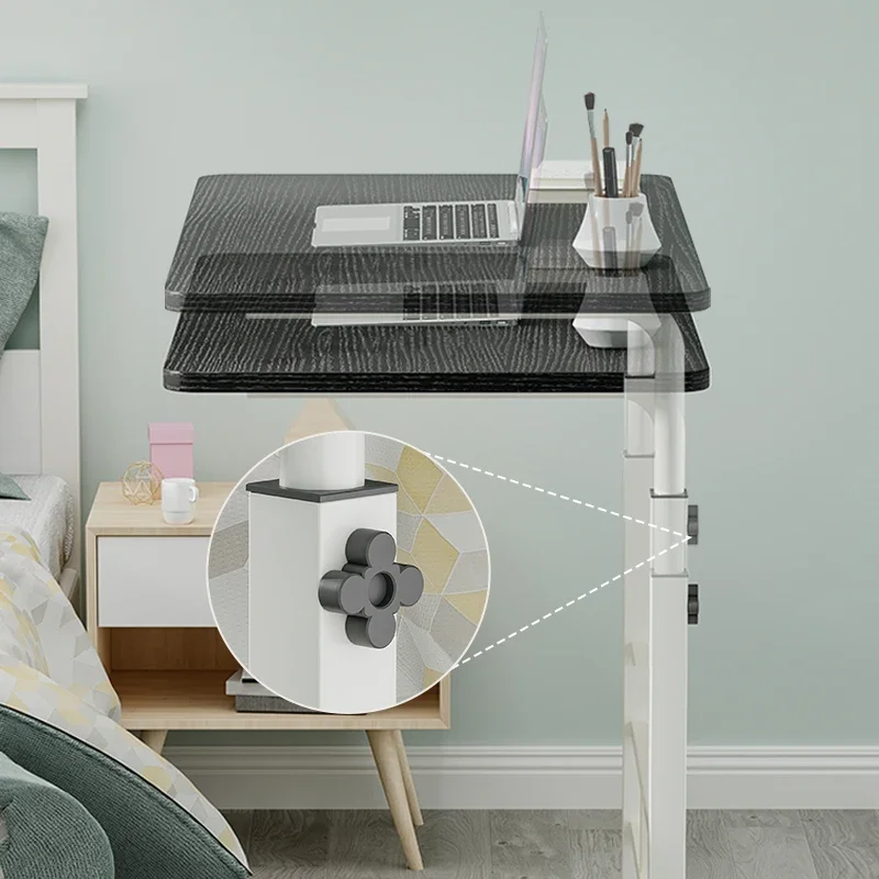 Adjustable Table Laptop Table Dinners for Eating TV Dinner Tray on Bed Sofa for Eating Reading