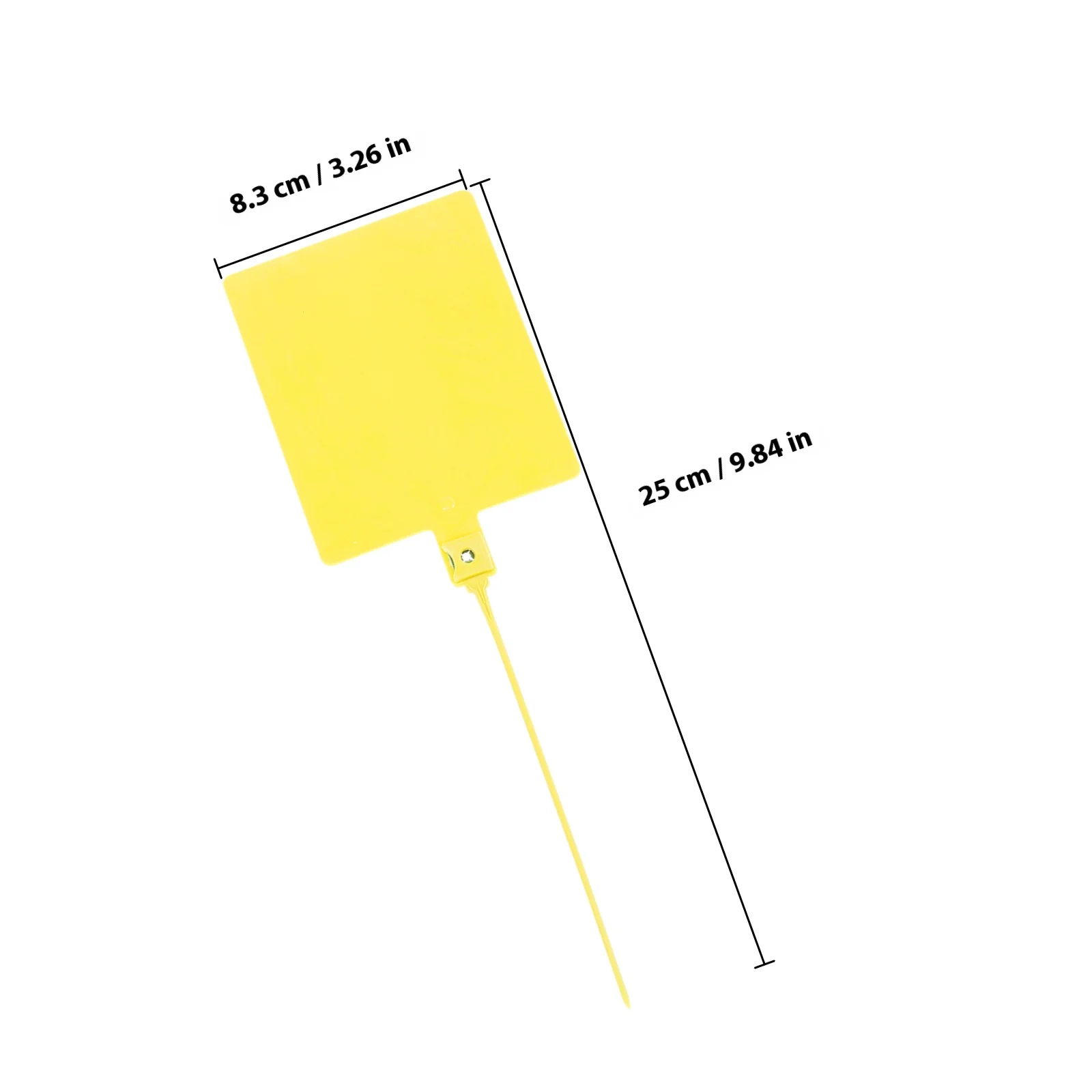 100 قطعة من ربطات الكابلات مع علامات لمكافحة التزييف وضبط روابط الأسلاك الرمز البريدي لملصقات كابل المرآب والمكتب المنزلي