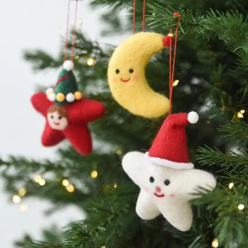 Weihnachtsschmuck mit Kordelschlaufe für Regale, Kränze und Eingangstische 3XUF – Detail 5