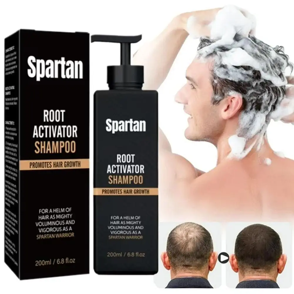 Hair Shampoo Root Activation Technology Hair Shampoo Hair Conditioning Softening Hair Care Shampoo Thick Hair Men