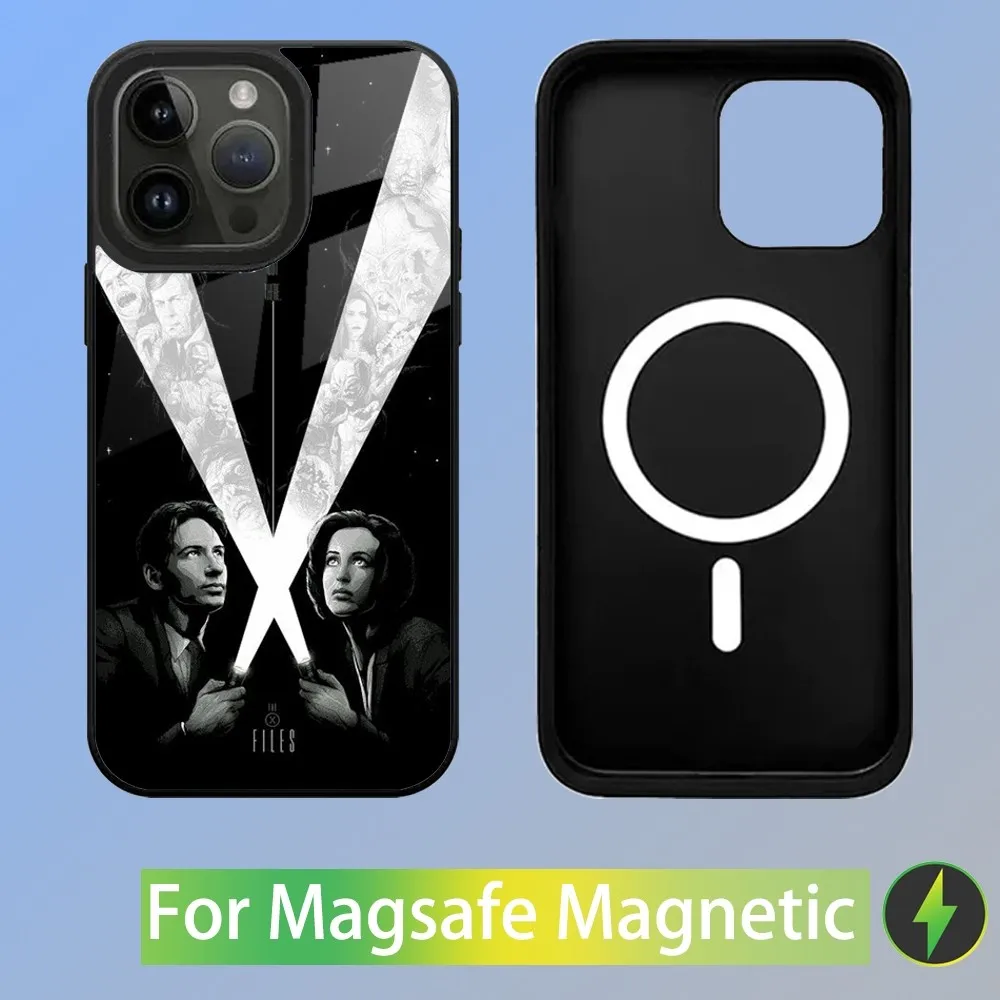 The X Files Phone Case For iPhone 15,14,13,12,11,Plus,Pro,Max Mini Magsafe Magnetic Wireless Charging