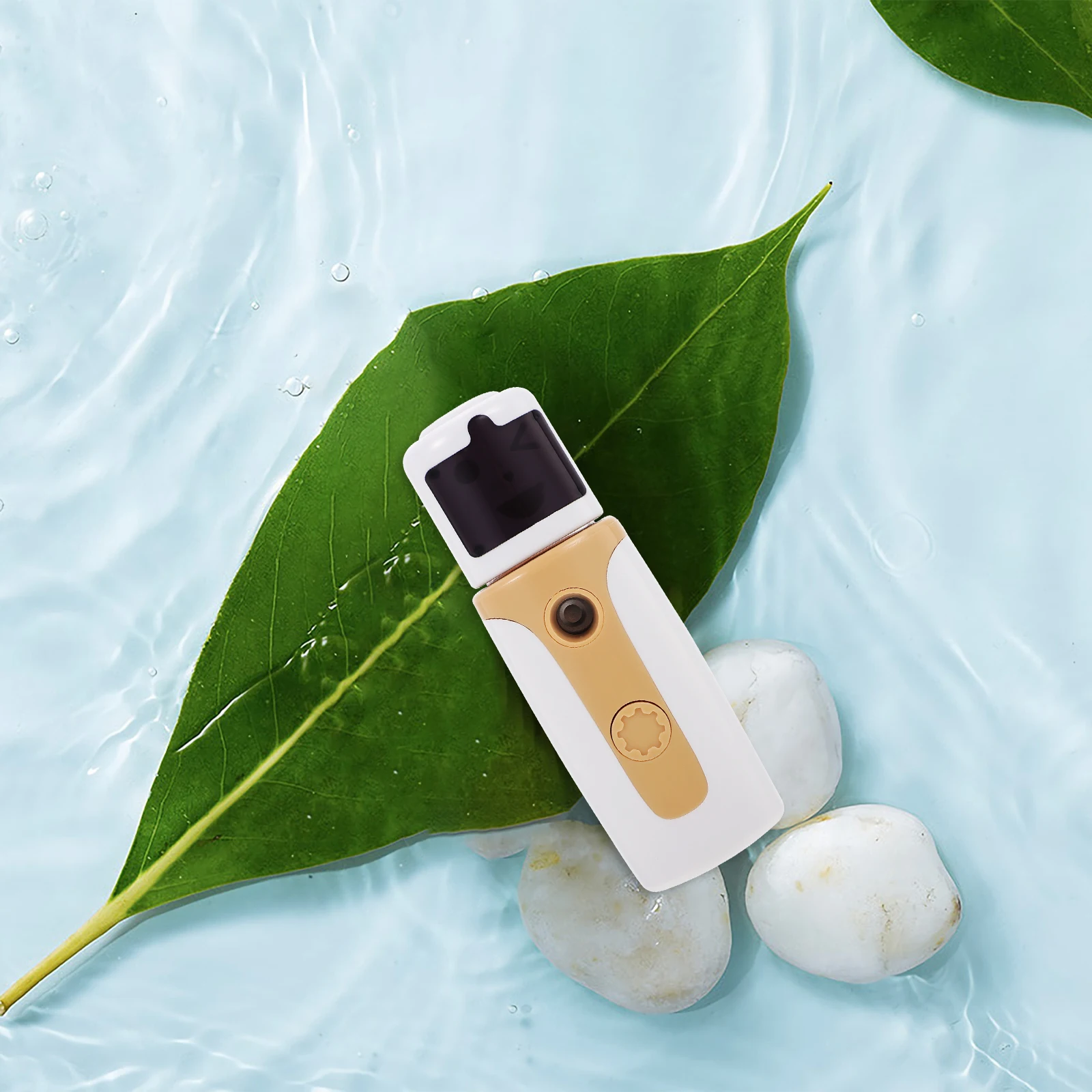 

1 set Premium Handheld Sprayer Humidifier 2024 Facial Mister Compact Face Steamer Moisturizing Atomizer Deep Cleansing Water Oil