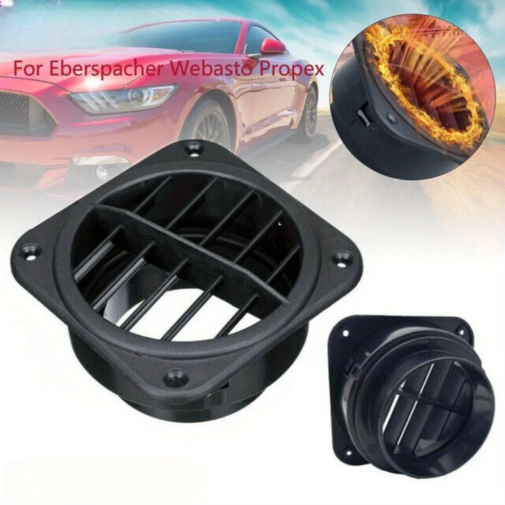 Diesel Heater Air Outlet Vent Ducting Piece, Heater Pipe Warm Air Vent for Diesel Heating Systems For Webasto Propex Eberspacher
