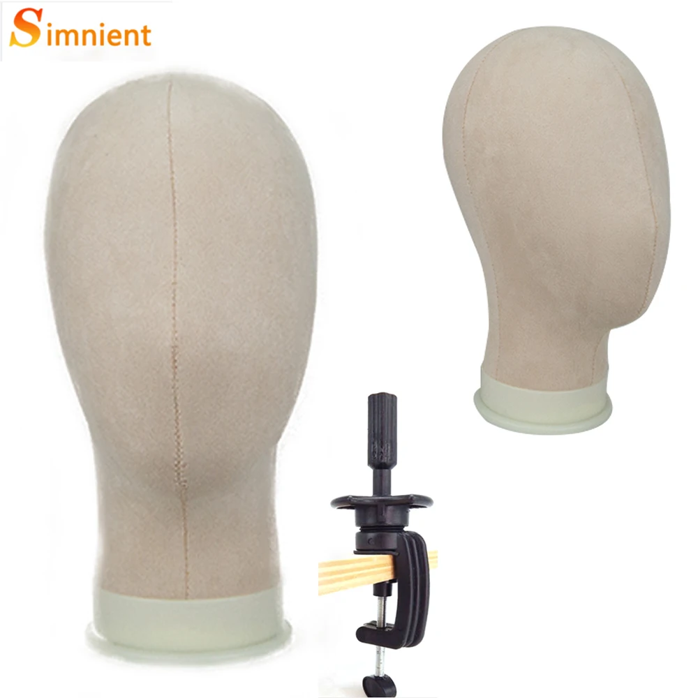 

New Style Canvas Block Head Kit Training Mannequin wig Head Display Styling Mannequin Manikin Head Wig Stand wig head Stand