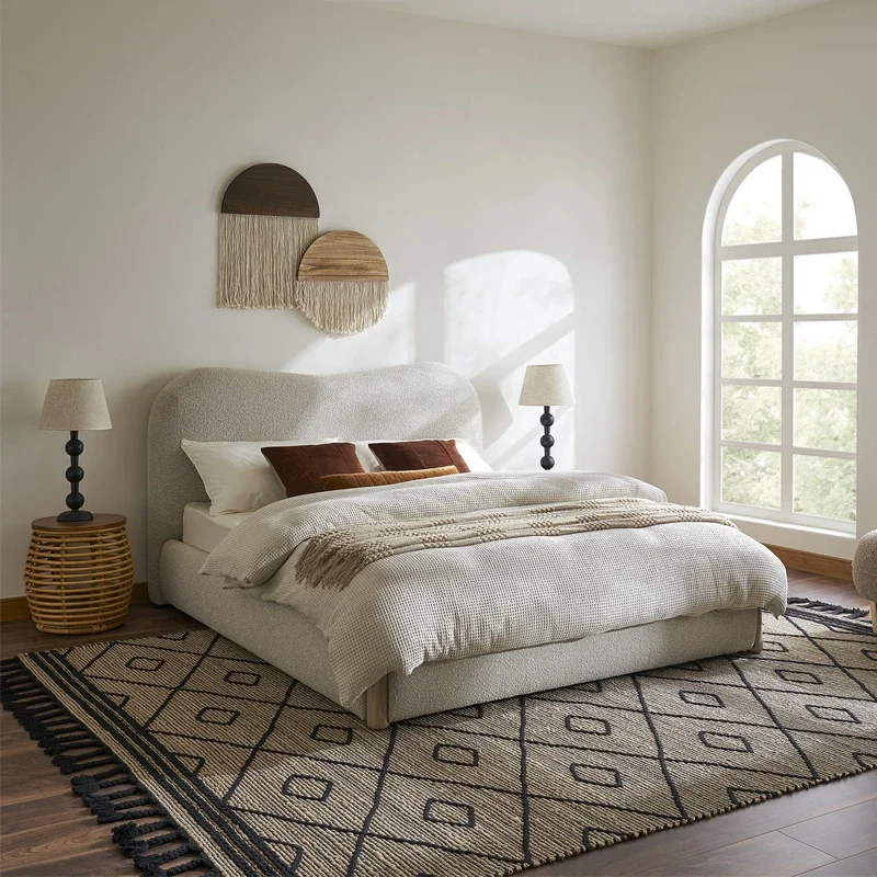 

Роскошная дизайнерская кровать-софа для спальни, современная массажная кровать, простая кровать-лофт для экономии пространства, кровать принцессы, мебель для дома