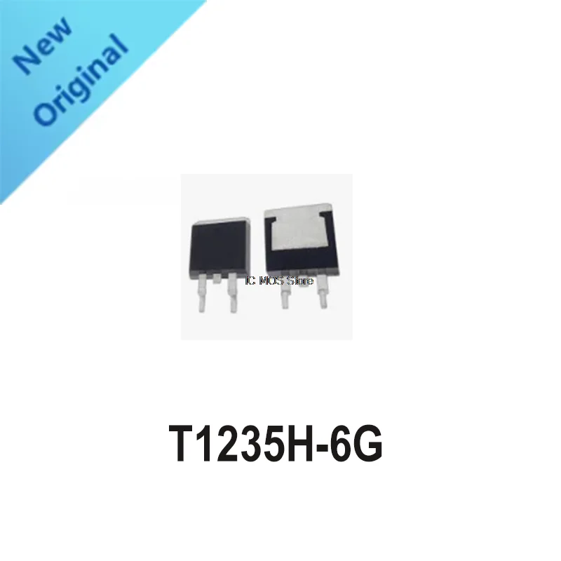 

10PCS T1235H-6G package D2PAK, 600V, 35mA, 1W, 1V 120A