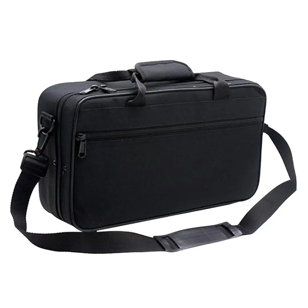 600D Water-resistant Foam Padded Clarinet Case, Clarinet bag, Clarinet Storage Carrying Protective Case