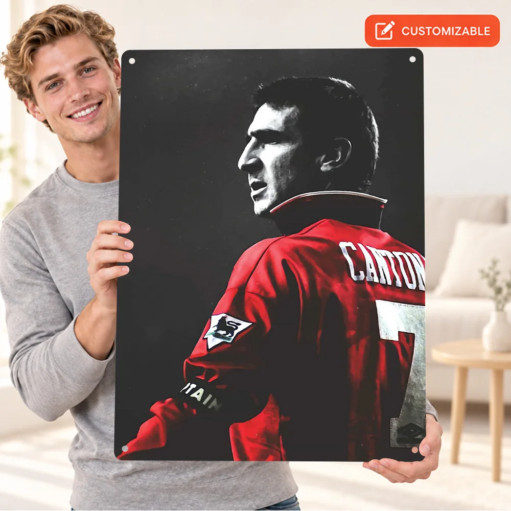 Lionel Messi Football Player Textured Metal Poster Customized Aluminum Sign Contemporary Sports Style Wall Art For Media Room