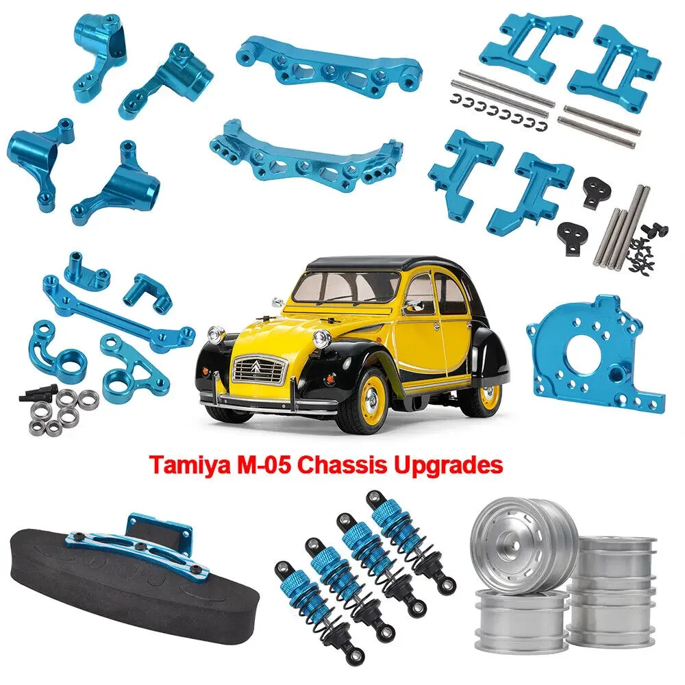 

Aluminum Wheels Shock Arm Option Upgrades Parts für Tamiya M-05 M-05 Pro Chassis