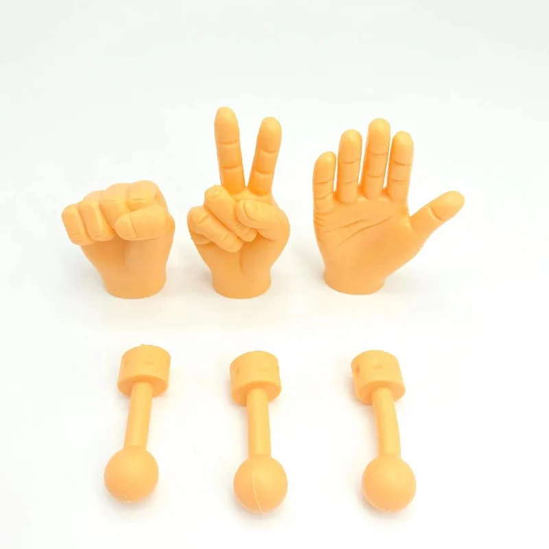 Mini Hands Model Tiny Hands Stretchable High Elasticity Cat Gloves Hand Finger Teasing Cat Toy Cat Finger Pet Teasing Toy