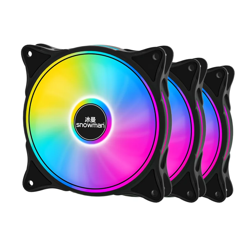 High-performance desktop computer case low noise air cooling fan 12 cm computer cabinet cooler fan CF120－ＲＧＢ