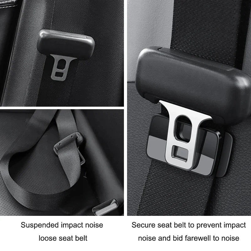 For Chery TIGGO 3 4 5 7 Pro 8Pro Max MVM X22 A3 A5 Magnetic Car Seat Belt Holder Stabilizer Adjustable Fastener Clip Accessories