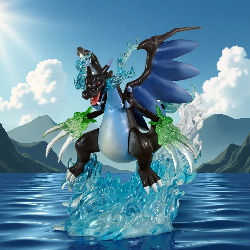 Figurine Pokemon Anime Charizard X, modèle d'action en Pvc, Collection de statues, jouet d'ornement, décoration de bureau, poupée pour cadeaux de noël
