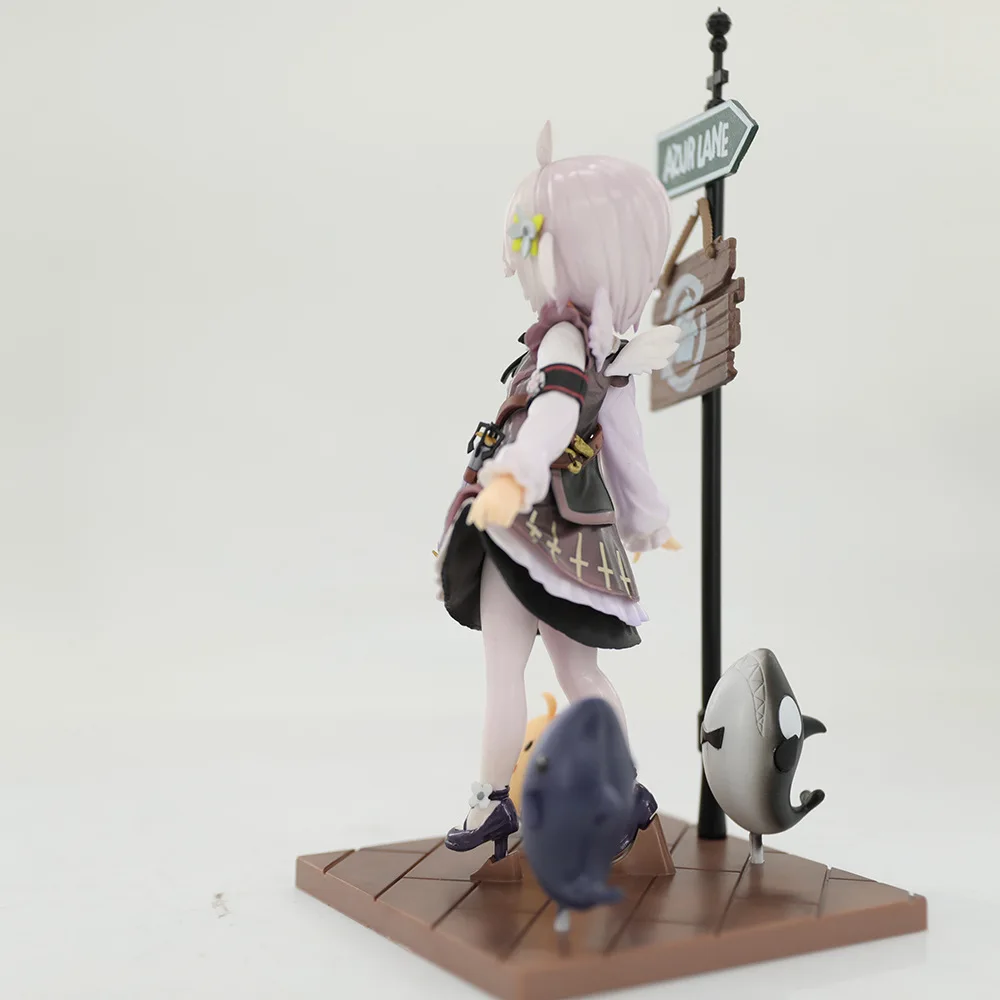 Azur Lane Shark Action Figure para Crianças, Kawaii Girl Collection Boneca, Estatueta Anime, Ornamento de Estátua, Presente Kid Toy, U-110, 19cm