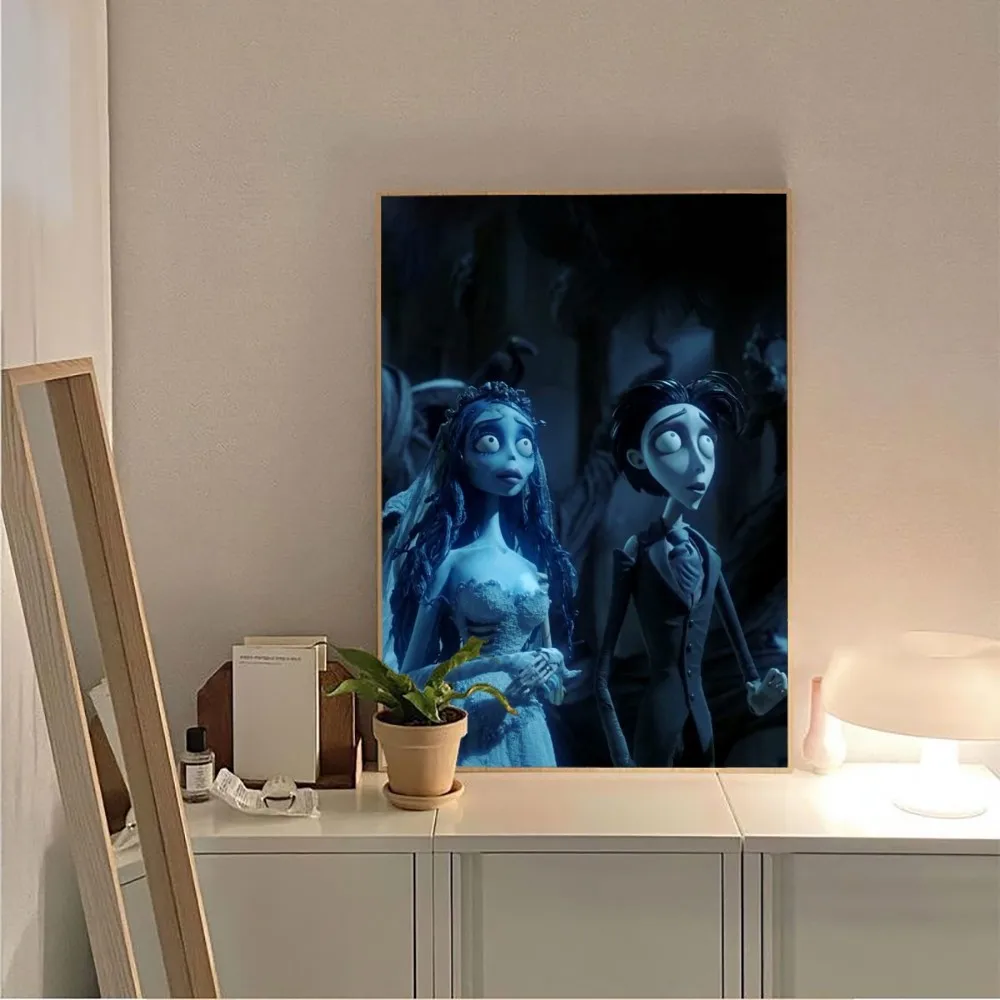 The Corpse b-Bride Poster No Framed Poster Kraft Club Bar Paper Vintage Poster Wall Art Painting Bedroom Study Stickers