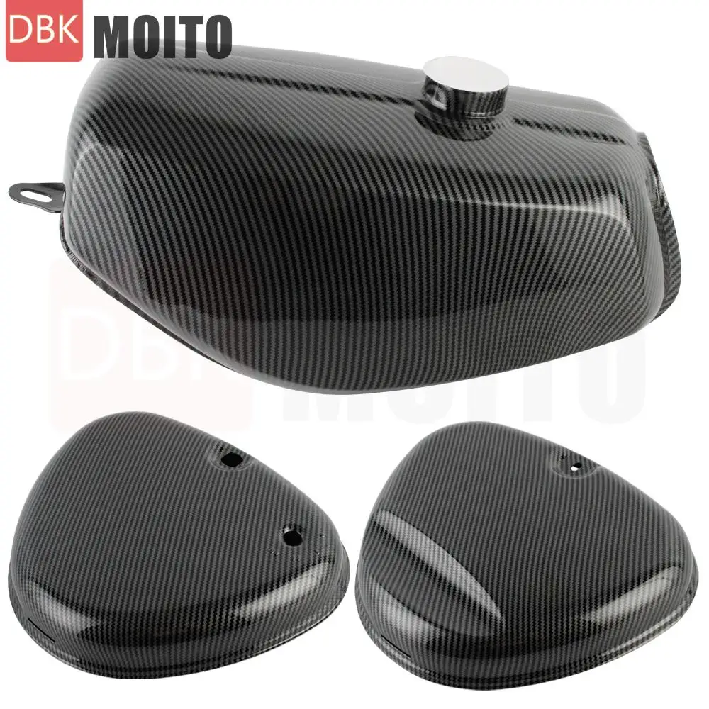 Motorcycle Fuel Tank Side Cover Set Protector Fairing Kit Kraftstofftank-Seitenverkleidung For Simson S51 S60 S70 S80 Enduro