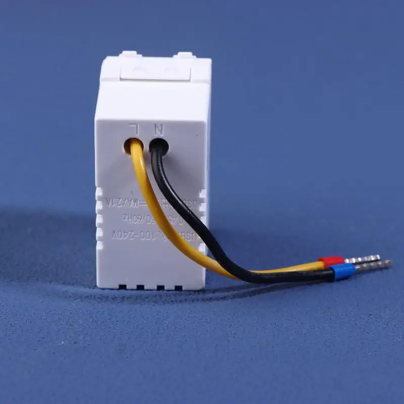 1/2 шт. USB + тип C двухпортовый модуль питания DC5V 2.1A зарядная розетка трансформатор зарядный адаптер переключения питания типа 128