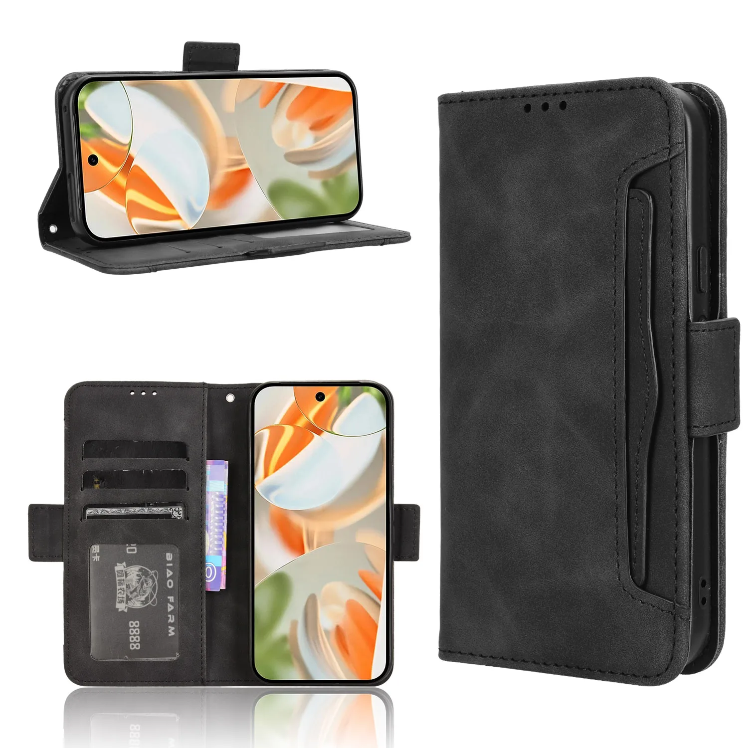 

Leather Case For Google Pixel 10 9 9A 8 8A 7 7A 6 Pro XL Strong Magnet Case Flip Magnetic Wallet Flip Cover