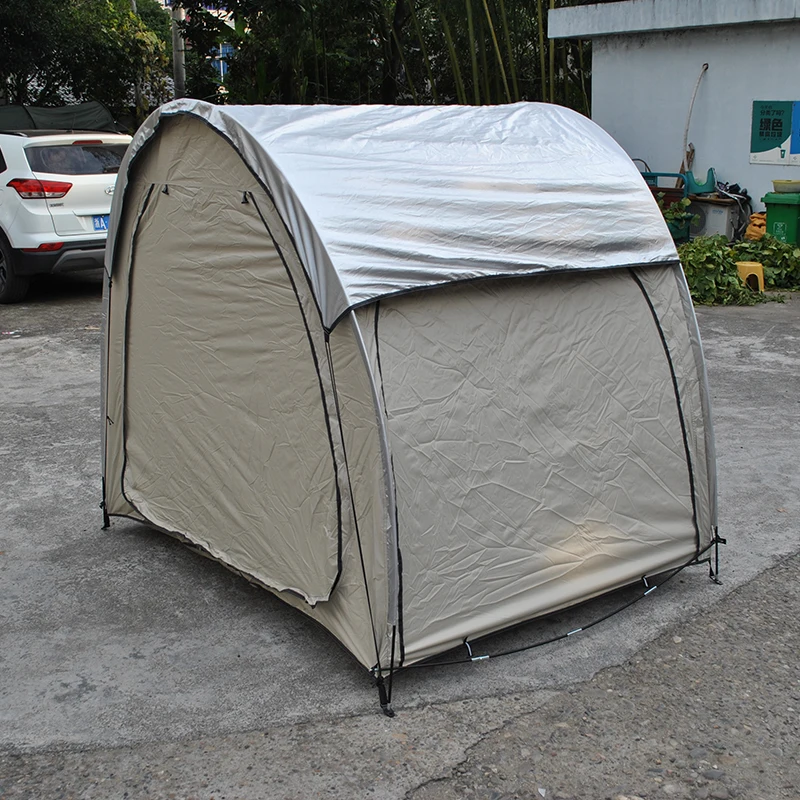 

Outdoor Waterproof 4-5 Bike Tents with PU4000 Rainfly, Water Resistance, Family Storage Solutions, 4 Seasons Spacious Tents