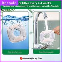 A26I-Dog Water Filter Replacement,Pet Water Fountain Filters For 135Oz/4L Dog Water Bowl Dispenser,Cat Water Fountain Filter