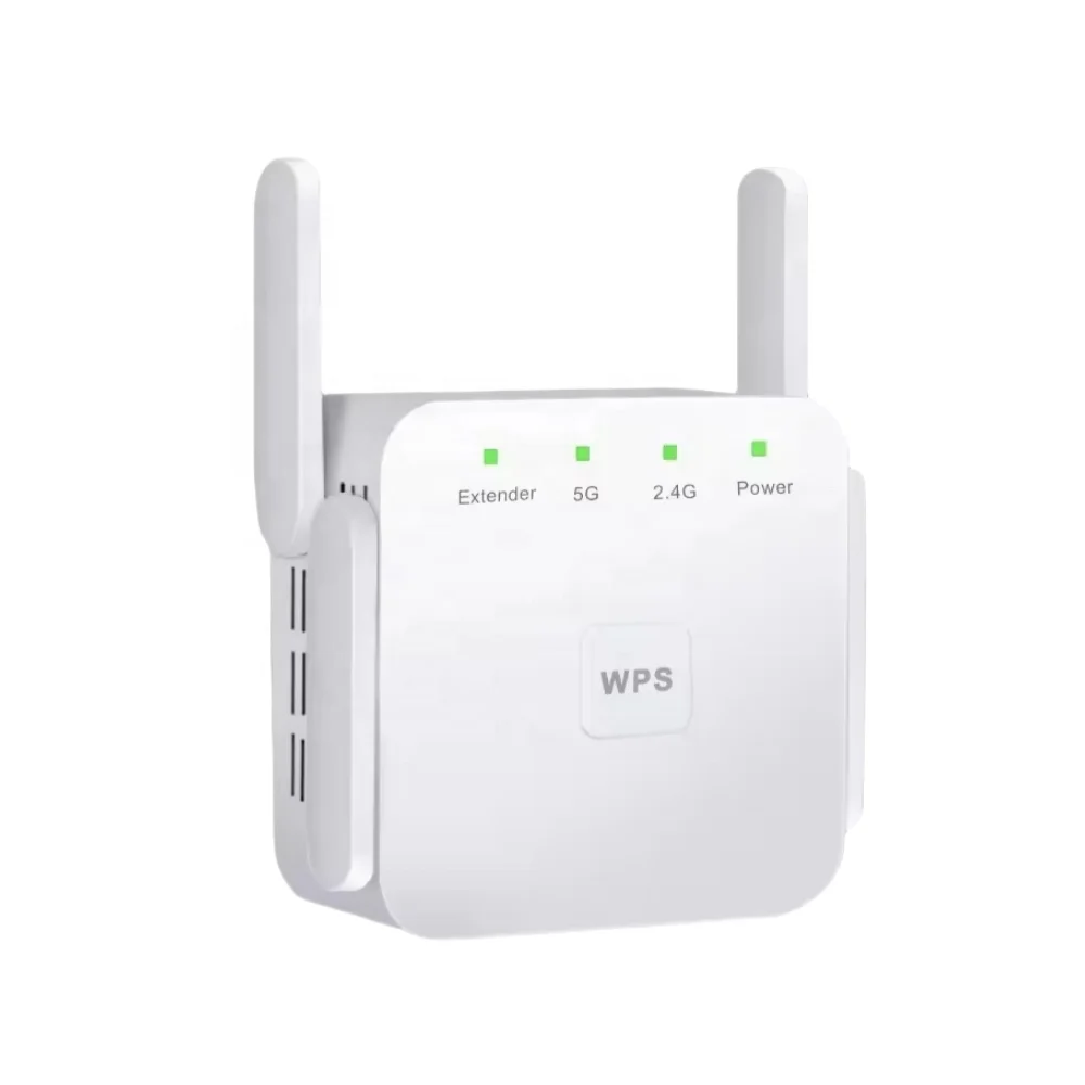 

OEM Phone Signal Booster Easy Setup Wifi Repeater 1200Mbps up to 500 Meters Wifi Range Extender