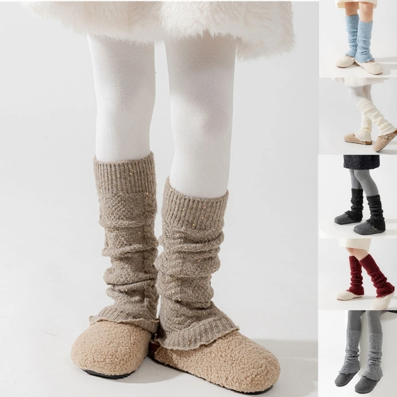 Shimmering Brilliant Childrens Foldable Socks Not Slip Elastic Cuffs Soft Skin Friendly for Indoor Outdoor Activity 425F