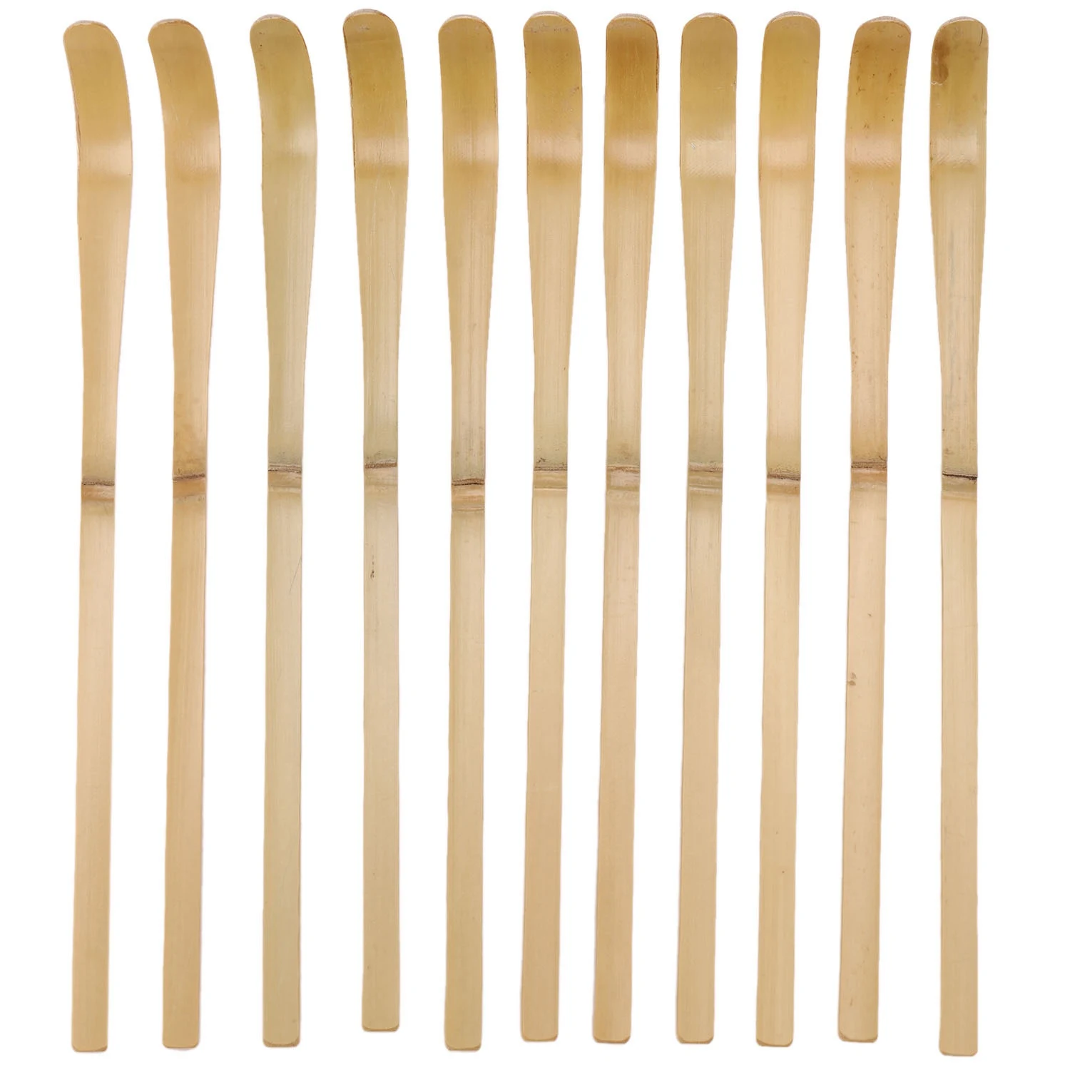 BOFO 10Pcs Retro Natural Bamboo Matcha Scoop Tea Tools Powder Matcha Spoon Japanese Tea Ceremony Tools Matcha Tea Measure