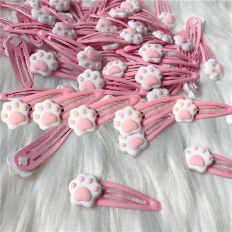 Cute Children's Hairpin Fashionable Playful Cute Cat Claw Hairpin Hairpin Hair Accessories Hot Bangs Clip Multi-purpose Lovely