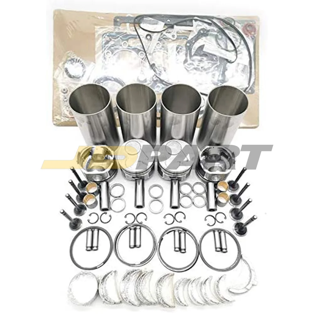 S4D106-1FH Engine Overhaul Rebuild Kit For Komatsu Backhoe Loader WB140-2