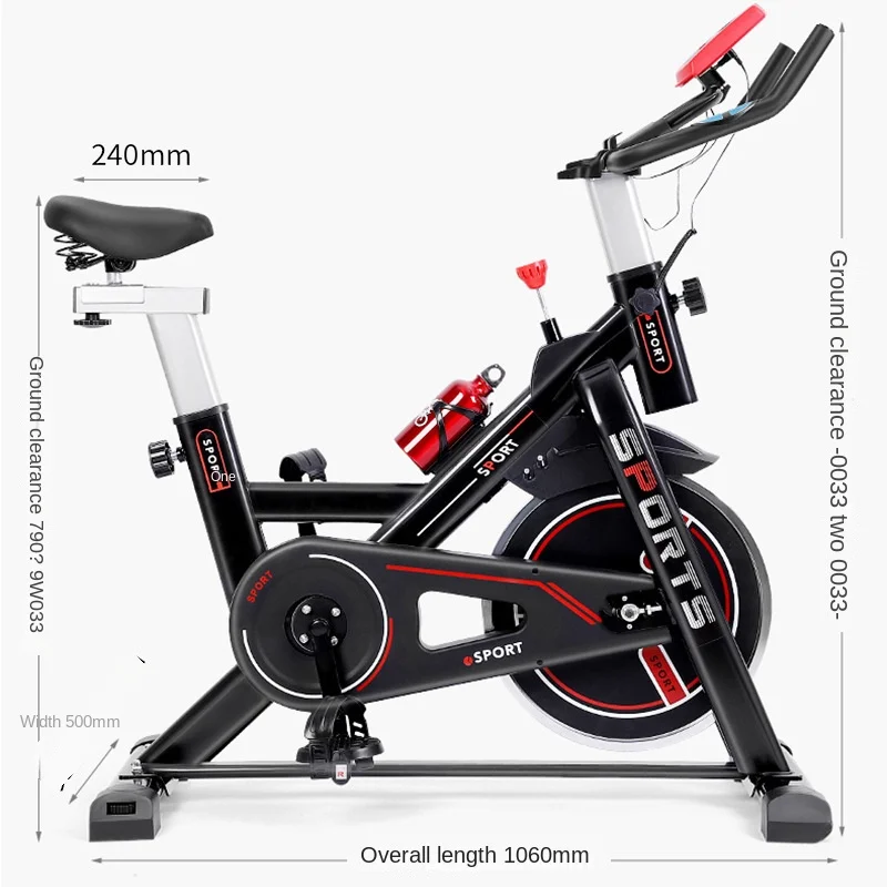 

Unisex Steel Indoor Exercise Bike Home Gym Exercise Bike