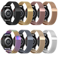 Magnetic Loop Band 18mm 20mm 22mm 23mm No Fade Stainless Steel Metal Watch Strap Bracelet GT R 42 44 46 47 mm Correa