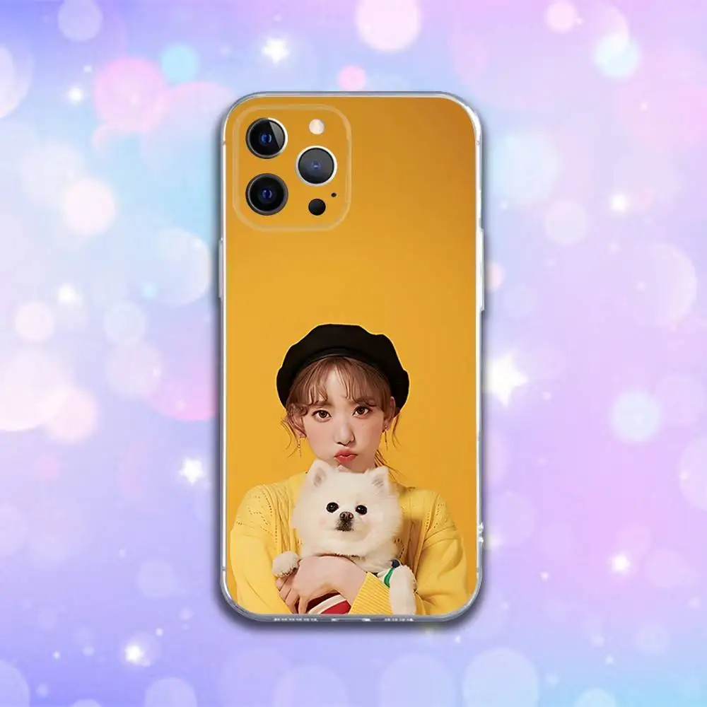 S-Sakura Miyawaki Singer Phone Case For iPhone 17,16,15,14,13,12,11 Pro,Max,Plus,X,XS,XR,SE4,E Mini Transparent Soft Cover