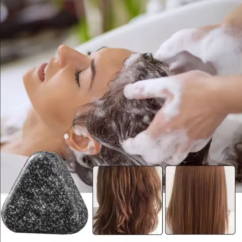 

Травяной шампунь для черных волос, мыло Black Lingzhi Polygonum Multiflorum, контролирует масло и питает волосы, хит продаж, мыло для роста волос