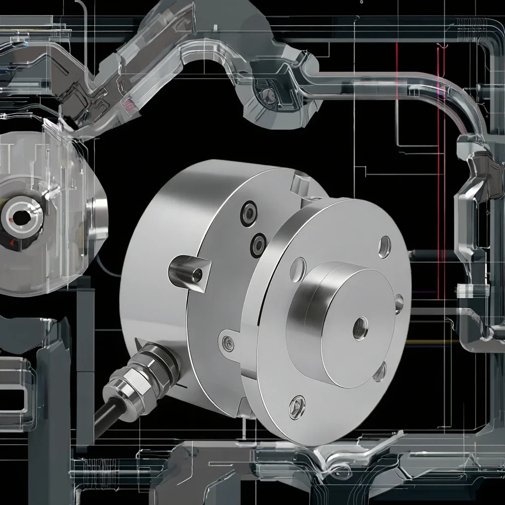 Three-axis Force Sensor for Industrial Robots in Three-dimensional Space