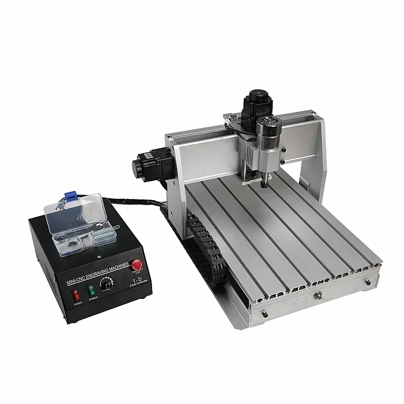 CNC Wood Router Engraver Mini 2520 3020 3040 PCB Carving Aluminum Engraving Cheap Price 300W Drilling Lathe Milling Machine