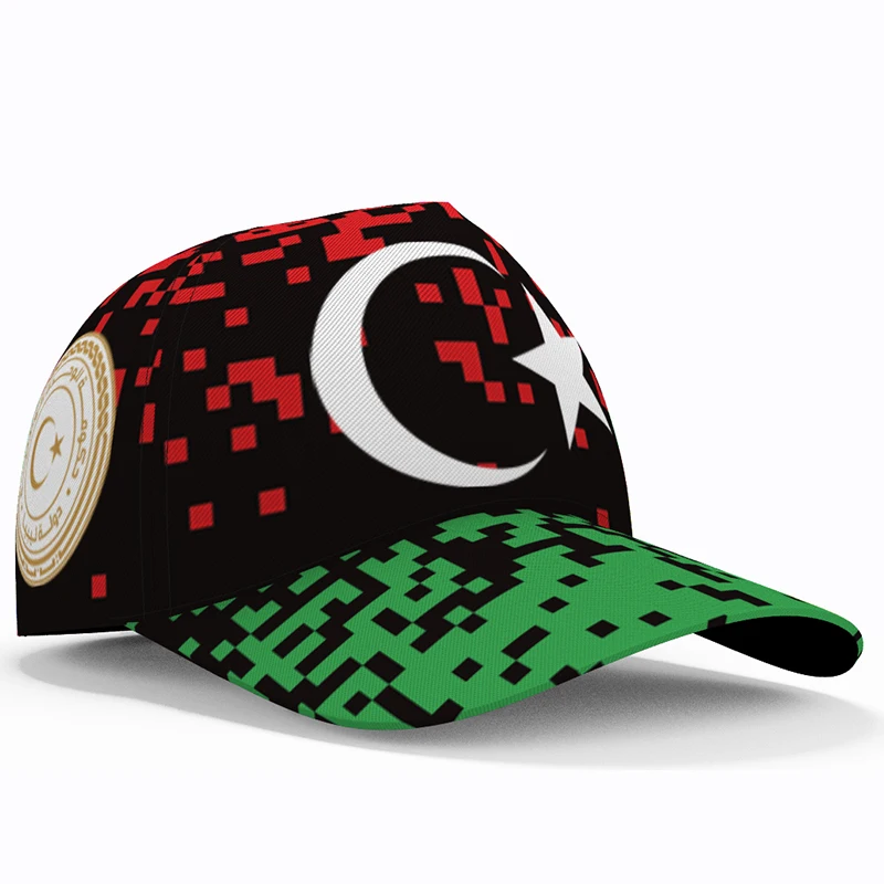 

State Of Libya Baseball Caps Free Custom Made Team Logo Ly Hats Lby Country Travel Libyan Nation Arabic Islam Arab Flag Headgear