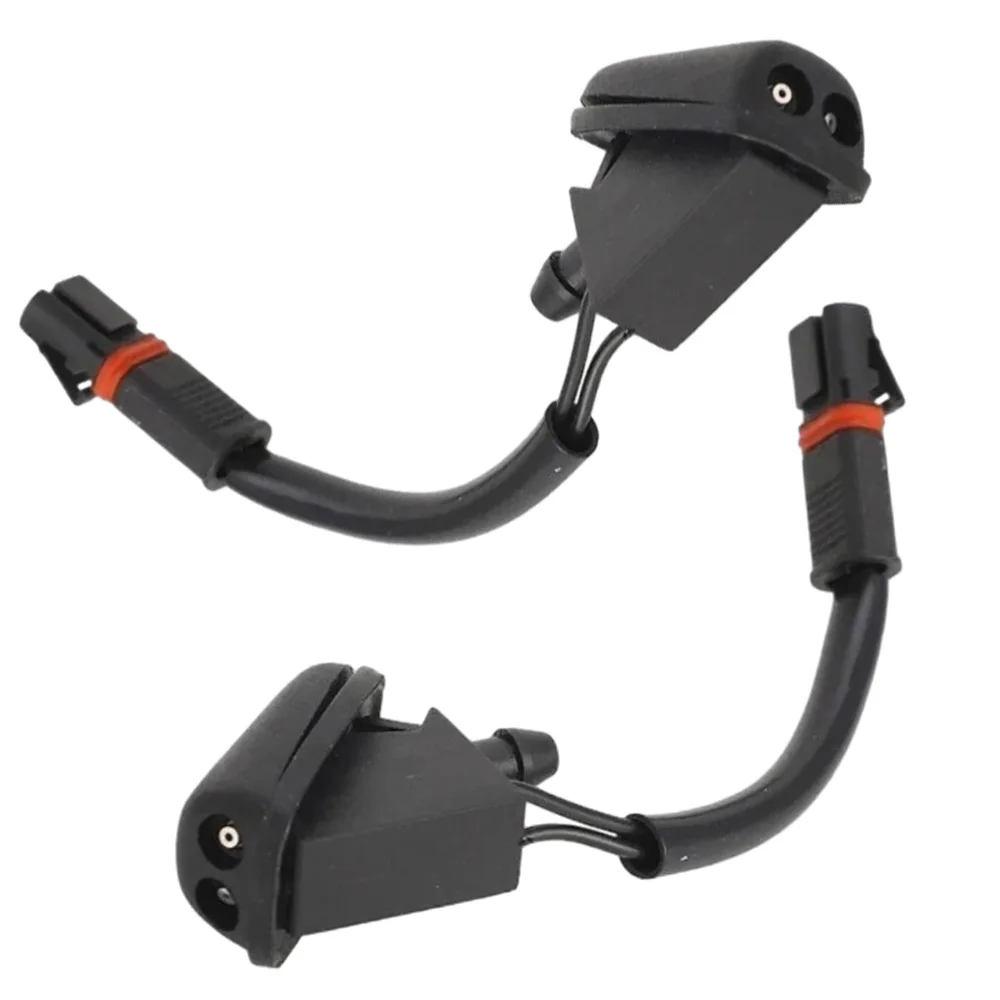 2 Pcs For MINI Clubman R55 Convertible R57 R60 Cooper Hatchback R56 Heated Windshield Washer Nozzle 61662755722 61662756194