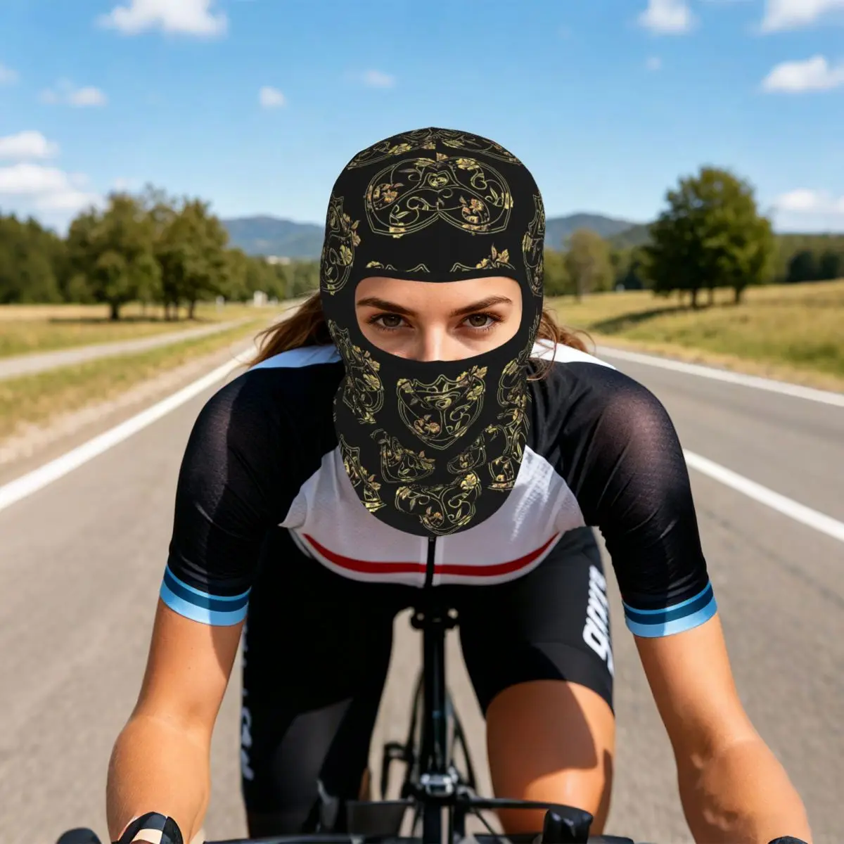 Tomorrowland Belgian Electronic Dance Music Festival Thin Balaclava Full Face Mask Sun Protection Neck Gaiter For Motorcycle
