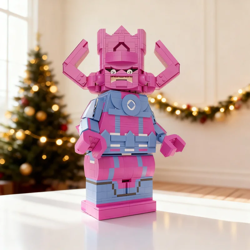 1118pcs MOC Galactus Buildable Figure Super Heroes Model Building Blocks Castle Adventure Technical Street Scene Custom Toy Gift