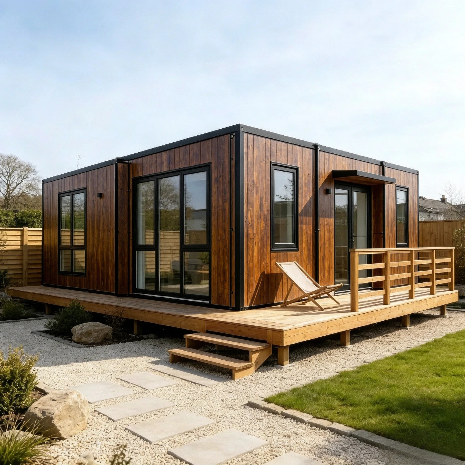 Expandable Container House Folding Room Prefabricated House Backyard Studio Mobile Prefab Tiny Home Portable Outdoor Warehouse