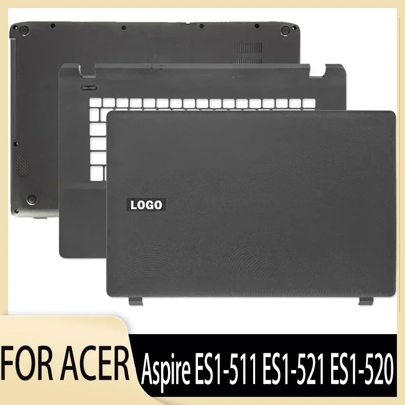 

For Aspire ES1-511 ES1-521 ES1-520 New Laptop LCD Back Cover Palmrest Bottom Case Upper Top Lower Bottom Cover 15.6 Inch