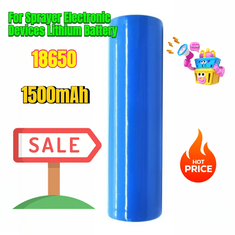 

18650 1500mAh for Sprayer Electronic Devices Lithium Battery