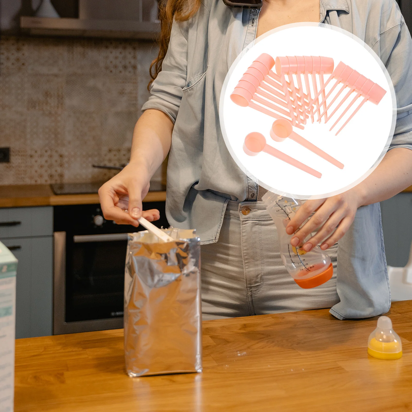 

20Pcs Coffee Measuring Spoon Professional Reusable Scoop for Milk Powder Protein Tea Baking Supplies Household Condiment Tool