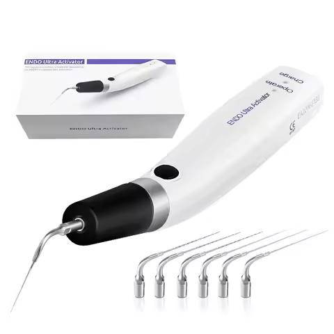Sonic Irrigator Tips Endo Activator For Dental Instrument Root Canal Sonic Irrigator Endodontic Tools with 6 Tips 40-50Khz
