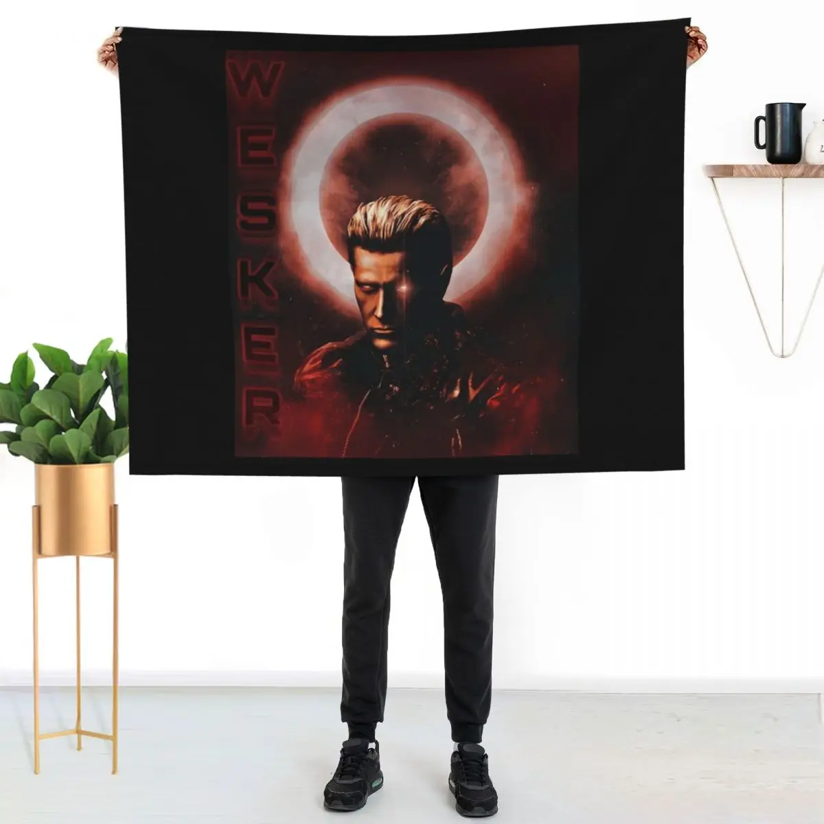 

Wesker Glow Throw Blanket Warm Throw Blanket Gift for Anniversary